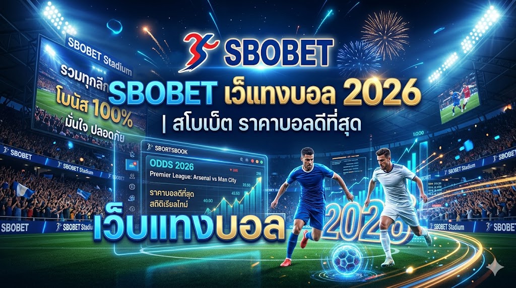 SBOBET เว็บแทงบอล 2026 | สโบเบ็ต ราคาบอลดีที่สุด