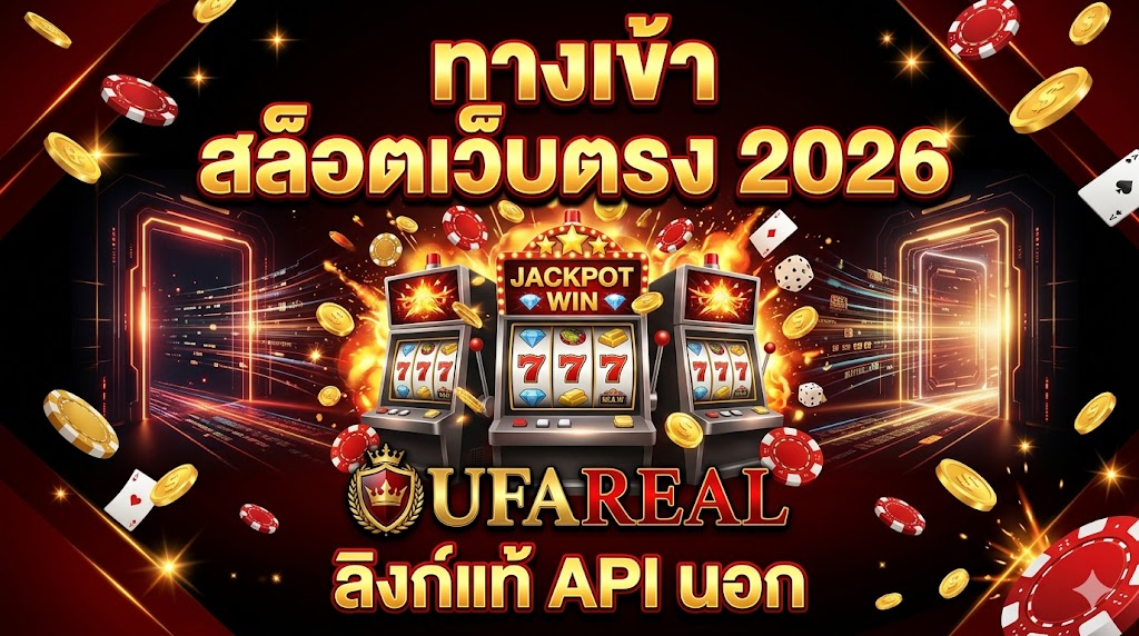 ทางเข้า สล็อตเว็บตรง 2026 | UFAREAL ลิงก์แท้ API นอก