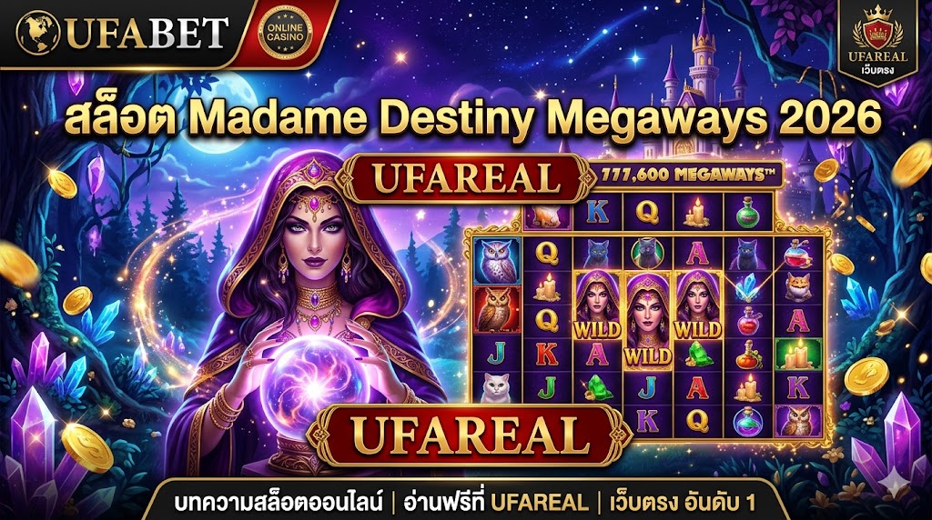 สล็อต Madame Destiny Megaways 2026 | UFAREAL