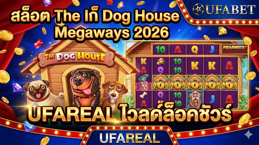 สล็อต The Dog House Megaways 2026 | UFAREAL ไวลด์ล็อคชัวร์