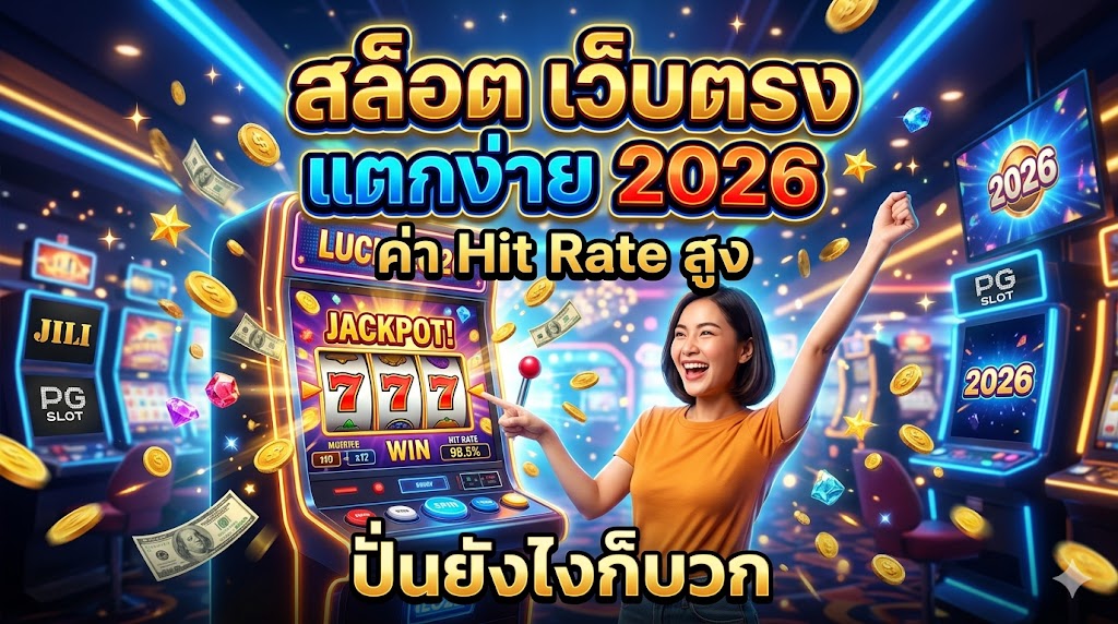 สล็อตเว็บตรง แตกง่าย 2026 | UFAREAL API แท้ ทุนน้อยก็รวย