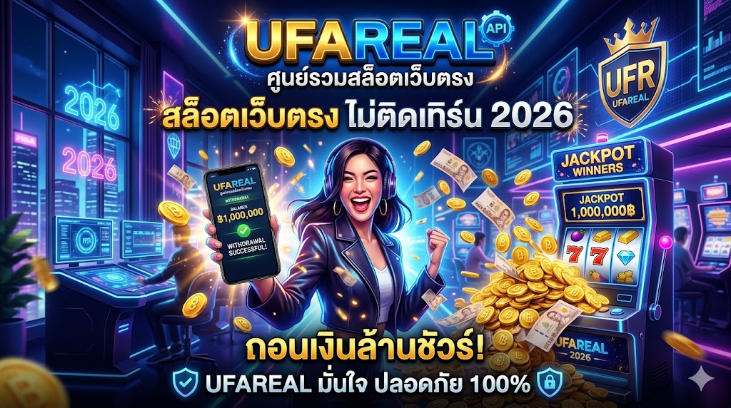 สล็อตเว็บตรง ไม่ติดเทิร์น 2026 | UFAREAL ถอนเงินล้านชัวร์