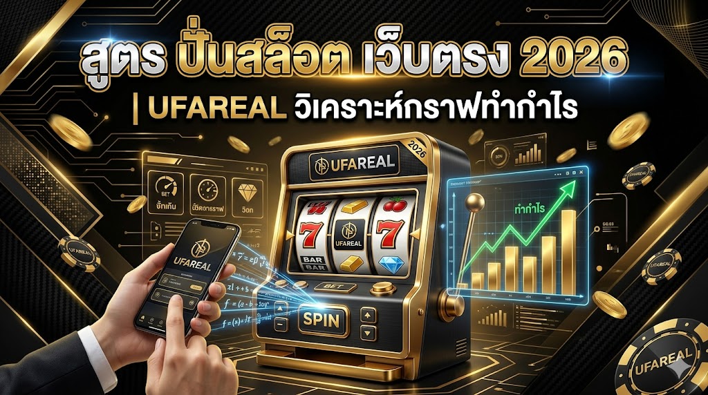 สูตร ปั่นสล็อต เว็บตรง 2026 | UFAREAL วิเคราะห์กราฟทำกำไร