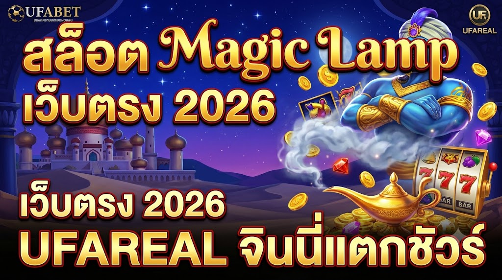 สล็อต Magic Lamp เว็บตรง 2026 | UFAREAL จินนี่แตกชัวร์