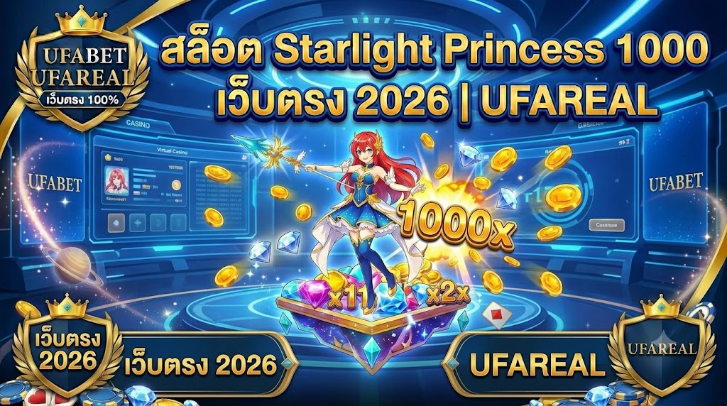 สล็อต Starlight Princess 1000 เว็บตรง 2026 | UFAREAL